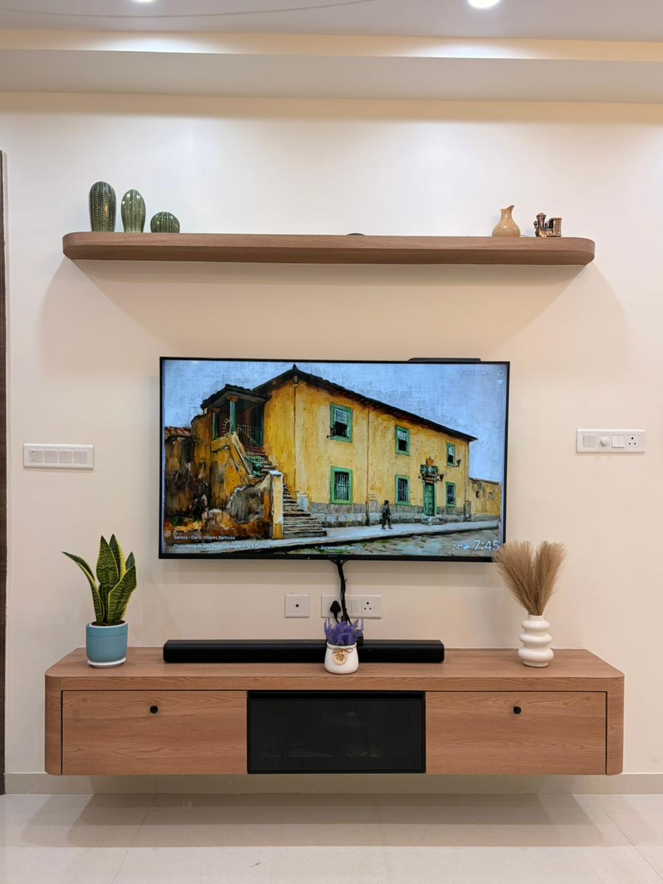 Interior Work - 2BHK Flat , Wakad, Pune
