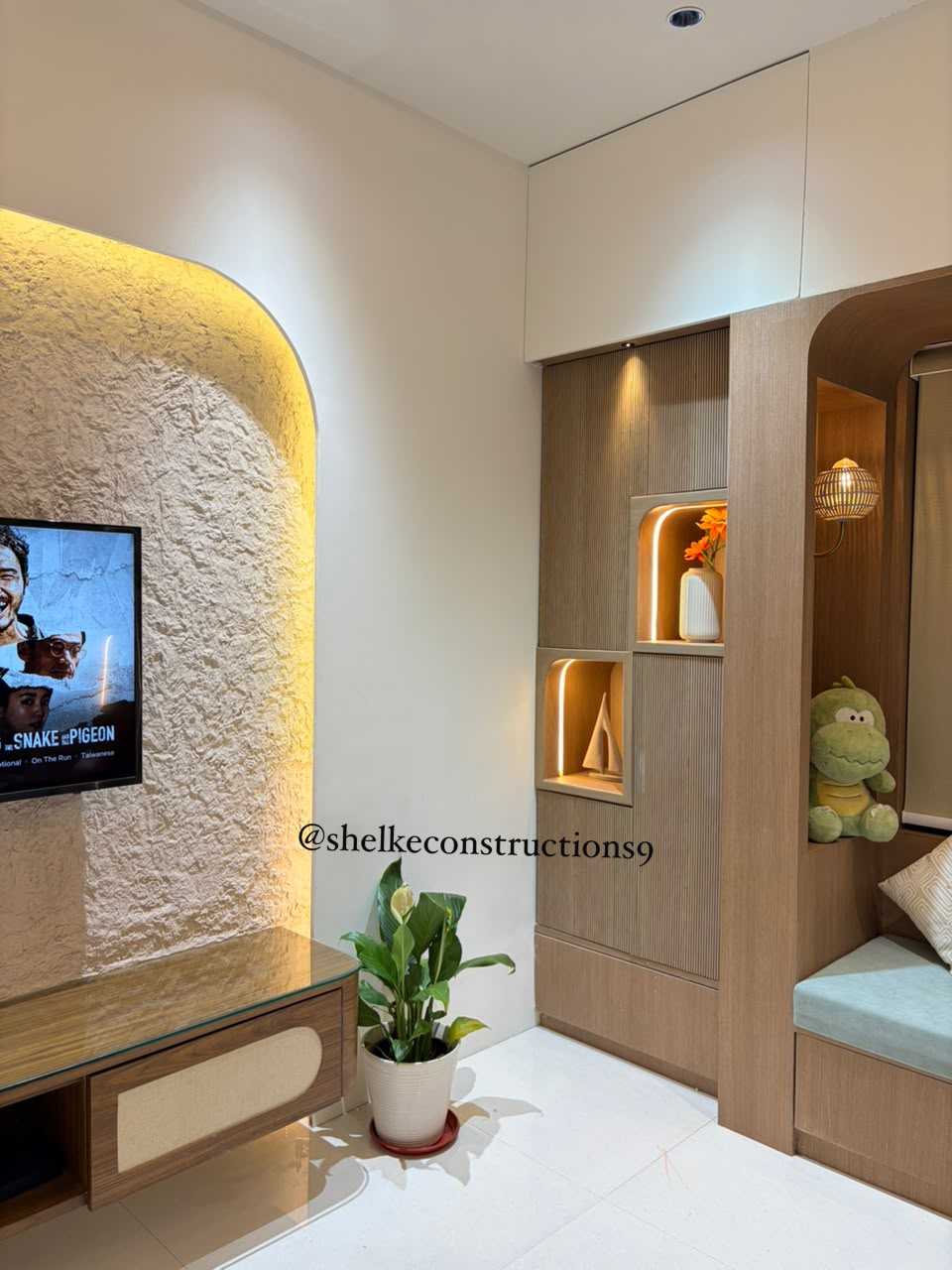 Interior Work - 2BHK Residential Flat, Sinhgad Road, Pune